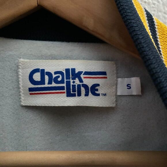 UNC Northern Colorado Bears Chalk Line 80s 90s Bomber Jacket Small VTG Lined - Picture 3 of 5